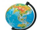 Zemaljsko zemaljsko hladi.  Globus je model Zemlje.  Geografski polovi.  Virtuelni globus Zemlje